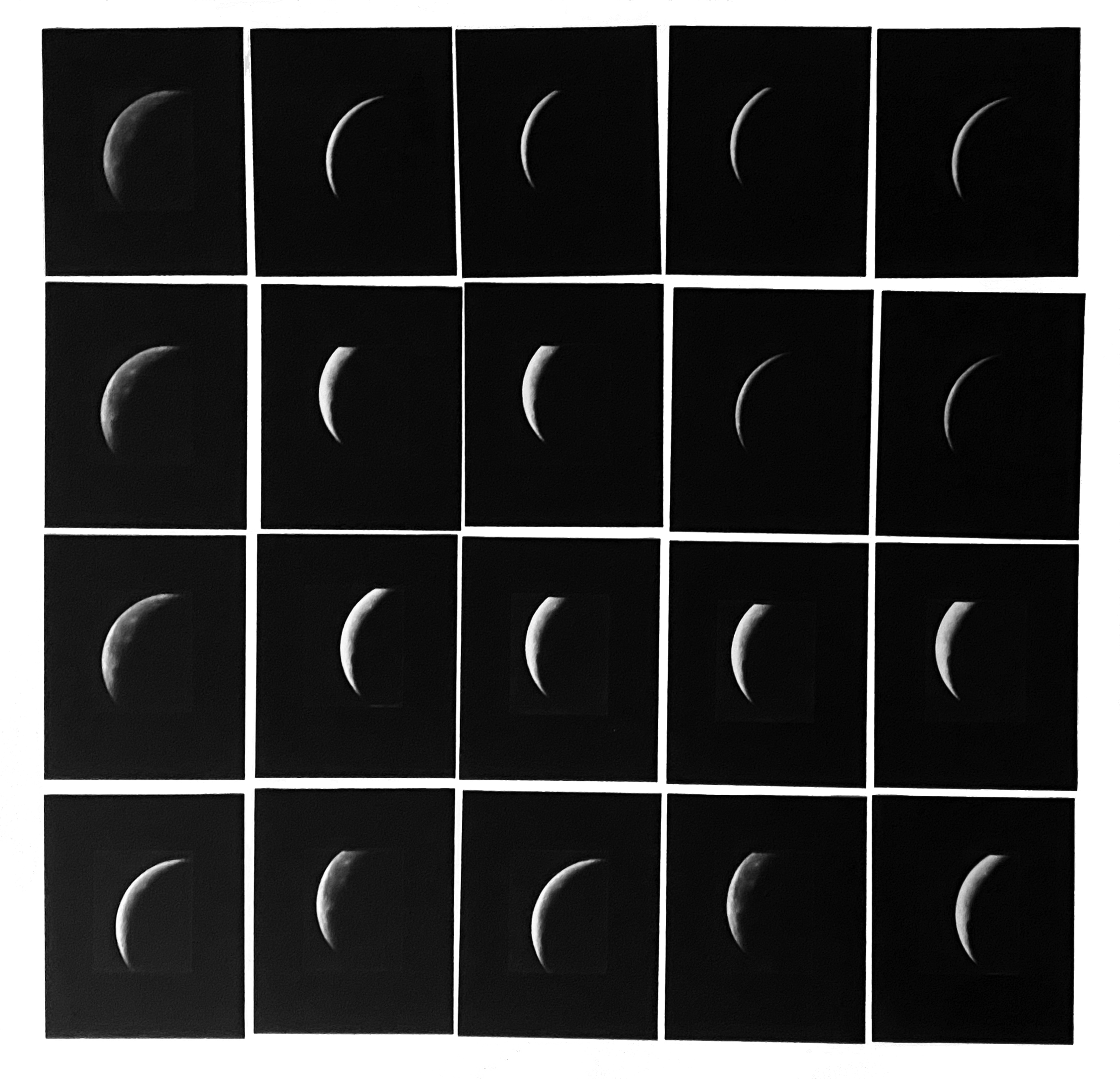 Moon days 26-28, Waning Crescent to New Moon, 12.9%-2.8% illuminated